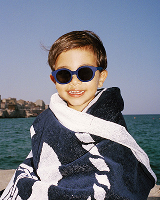 HIS lunettes de soleil Enfant 6-10 ans HPS20100 Polarisée, bleu