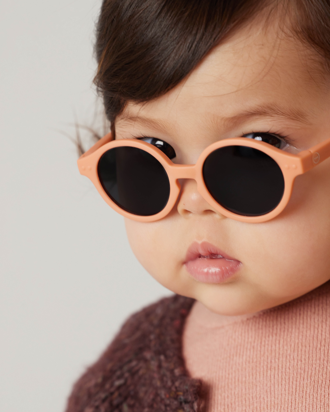 Trendy BABY glasses #d Apricot Pantos - Izipizi