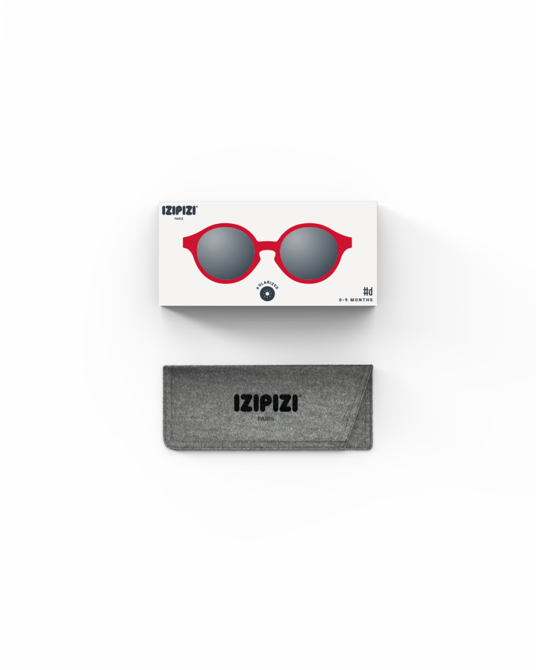 Trendy BABY glasses #d Red Pantos - Izipizi