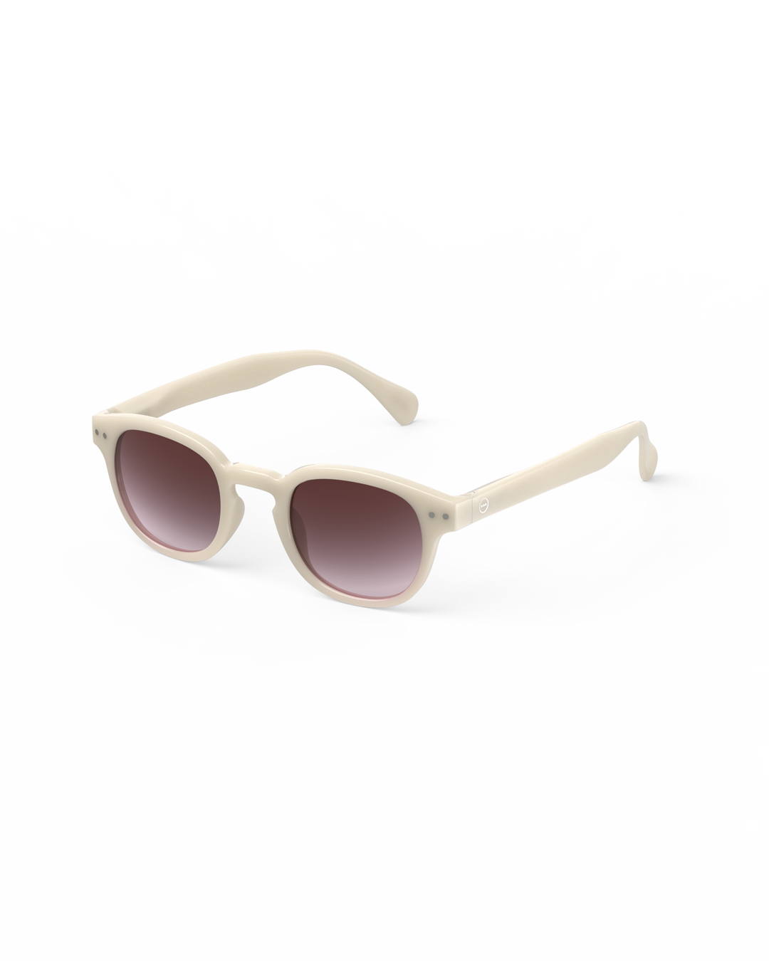 Brille #C Vintage Cream Quadrat Beige - Izipizi