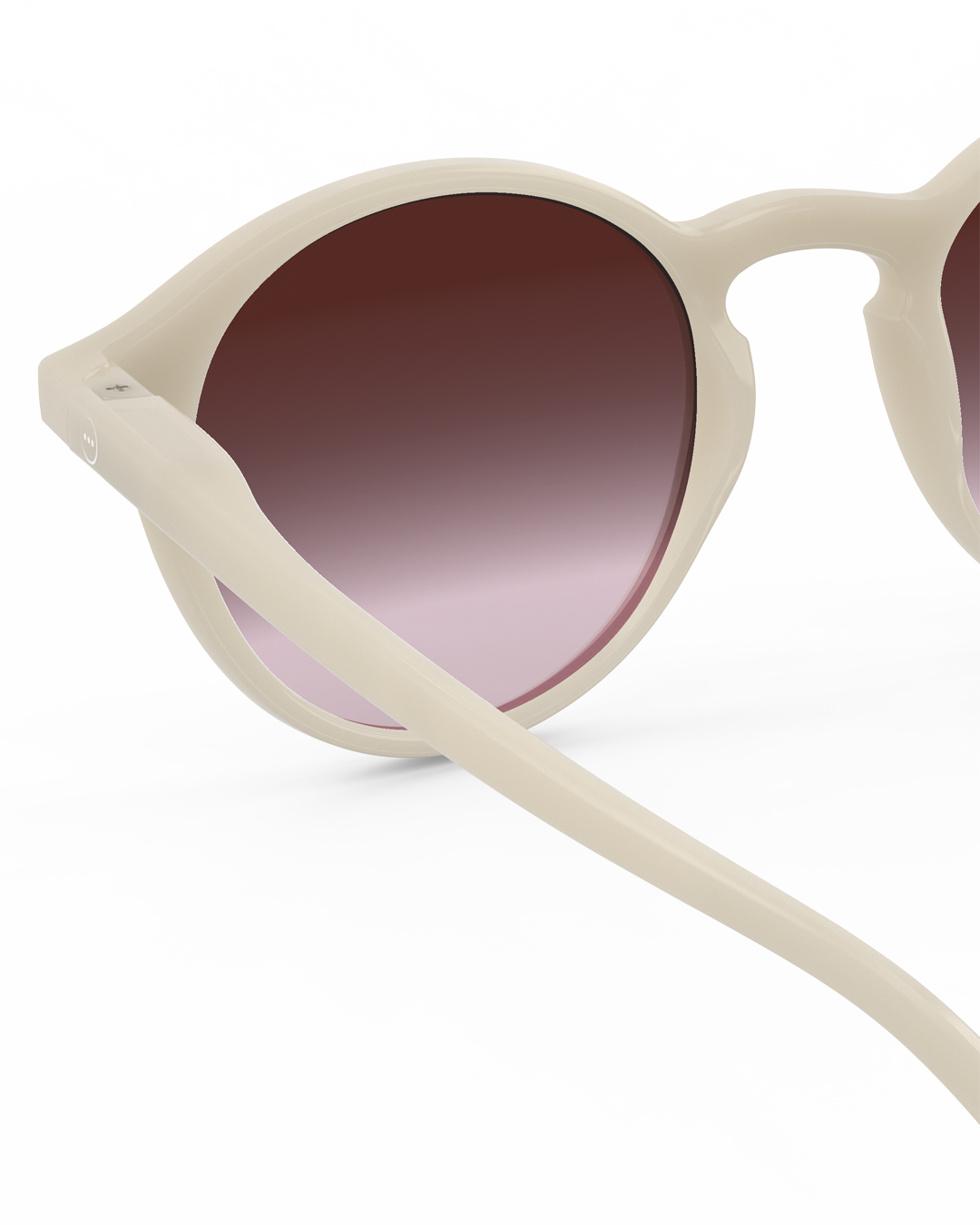 Brille #D Vintage Cream Pantos Beige - Izipizi