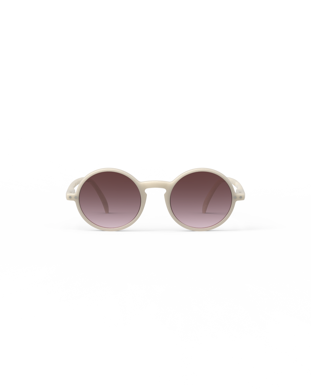 Brille #G Vintage Cream Runde Beige - Izipizi