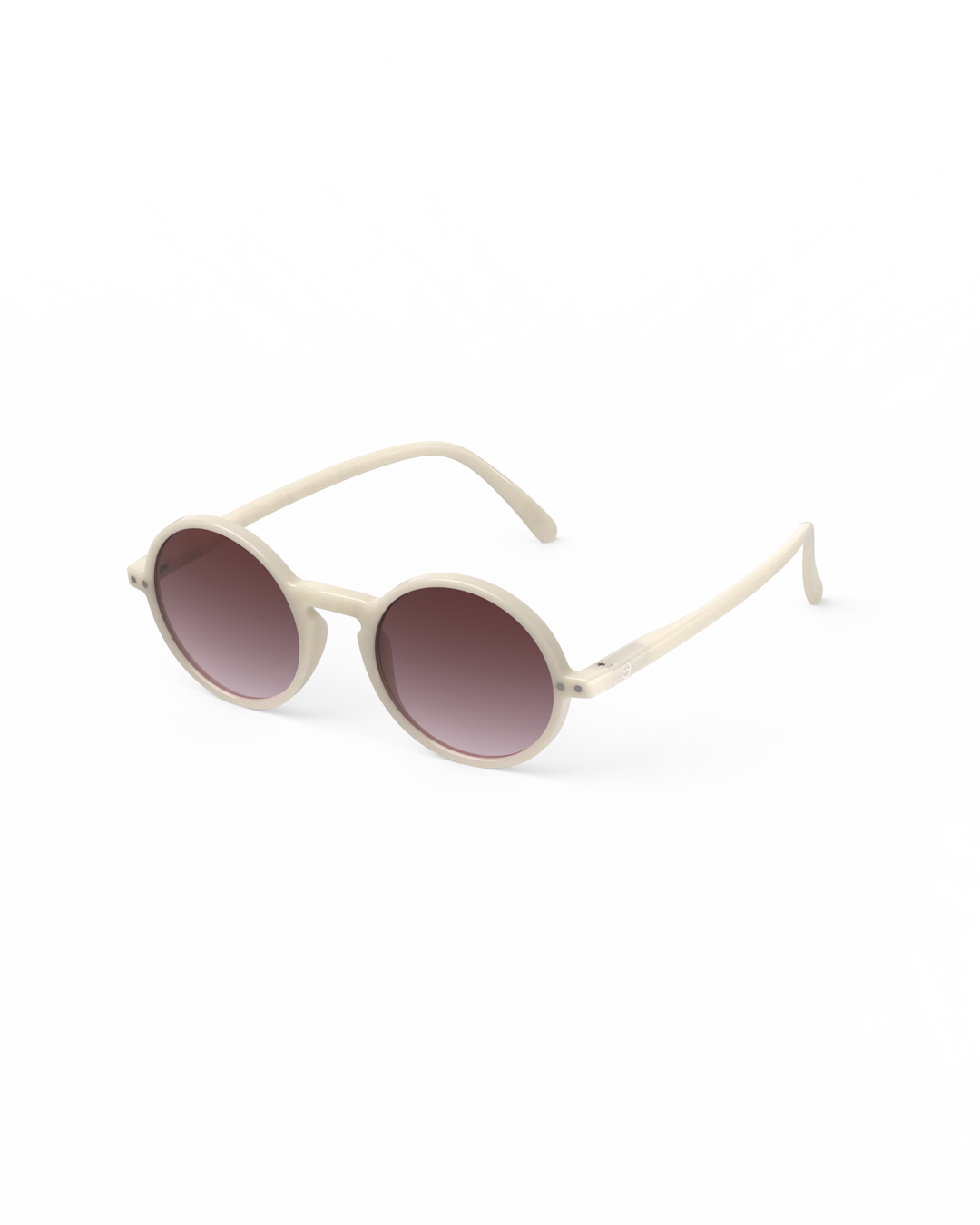 Brille #G Vintage Cream Runde Beige - Izipizi