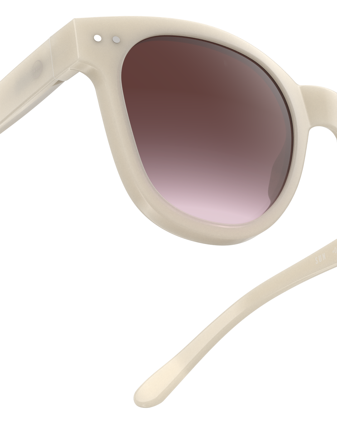 Trendy SUN glasses #N Vintage Cream Trapeze - Izipizi