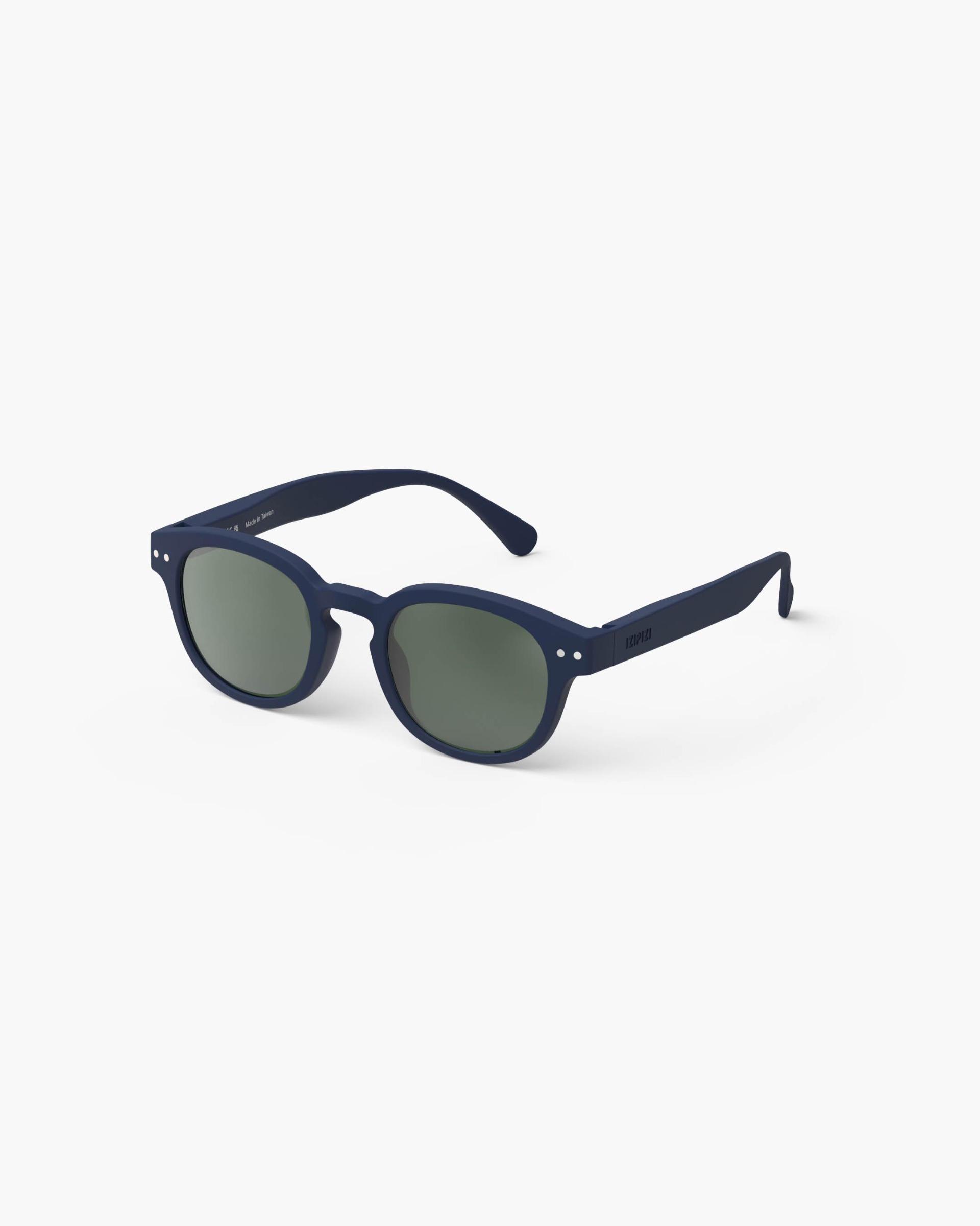 Lunette #c Navy Blue Carré Bleu à la mode - Izipizi