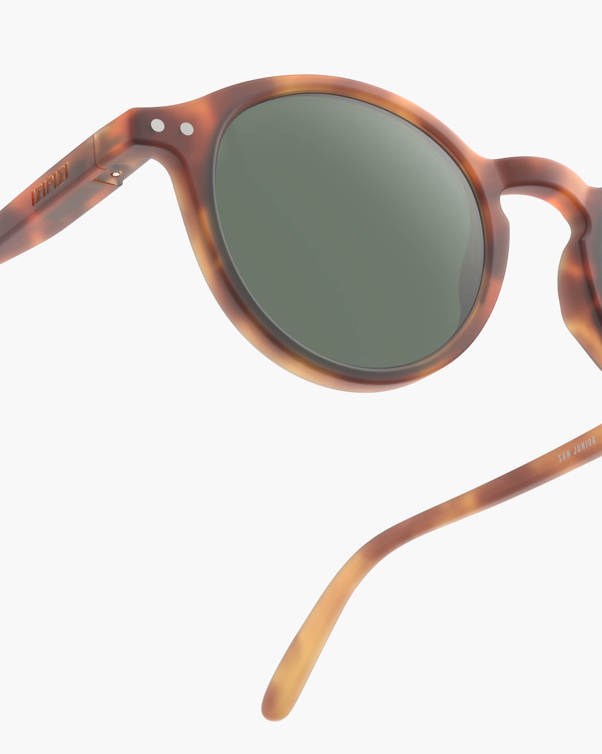 Lunette #d Havane Pantos Marron à la mode - Izipizi