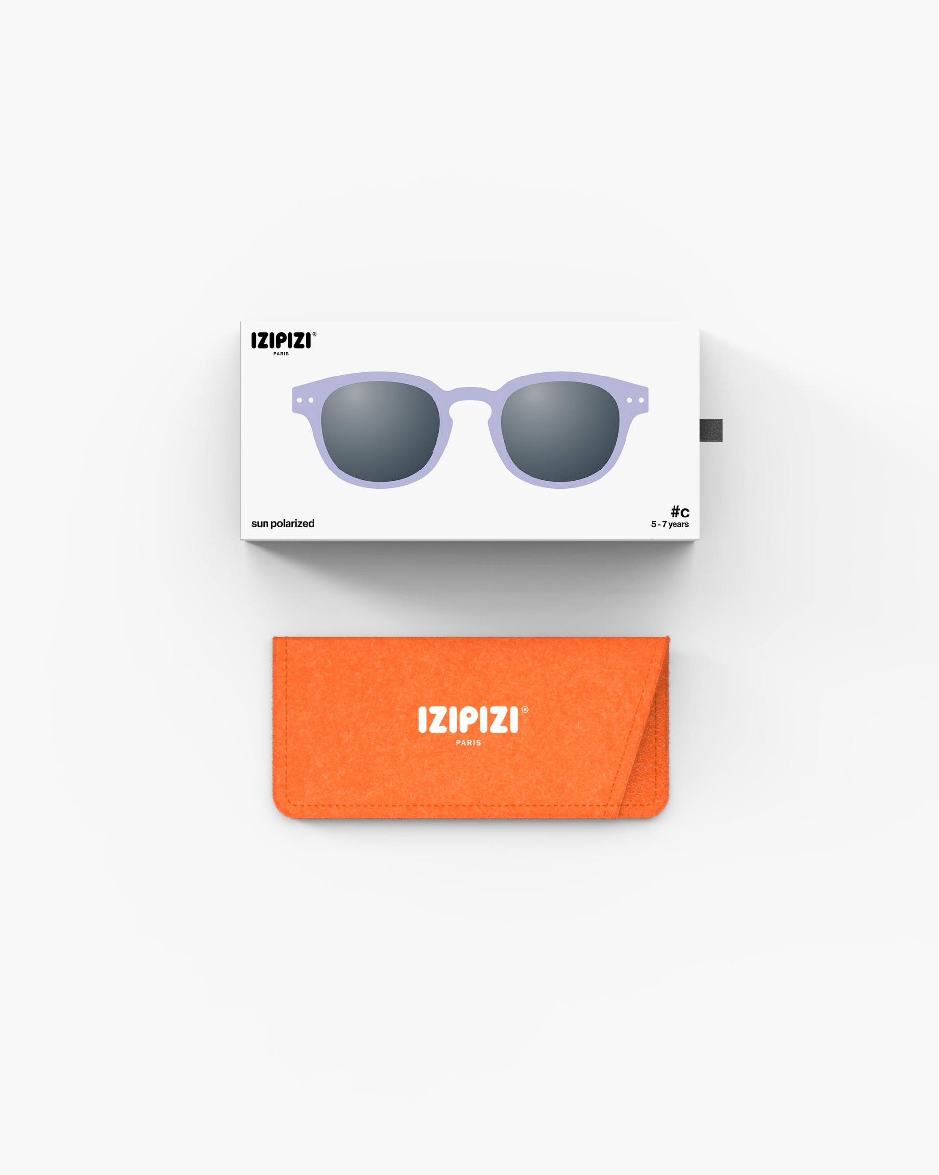 Trendy CHILD 5-7 Y glasses #c Lavender Square - Izipizi