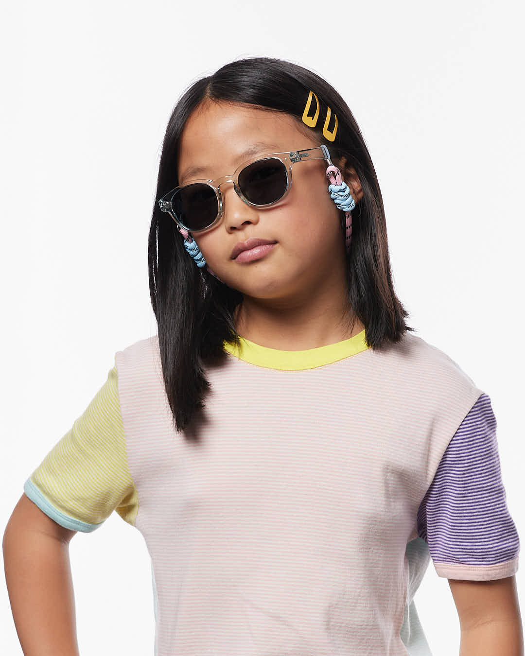 Lunette #c Frozen Blue Carré Bleu à la mode - Izipizi