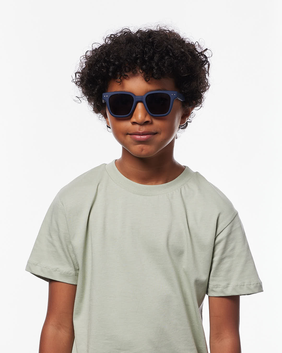 Lunette #road Navy Blue Trapèze Bleu à la mode - Izipizi