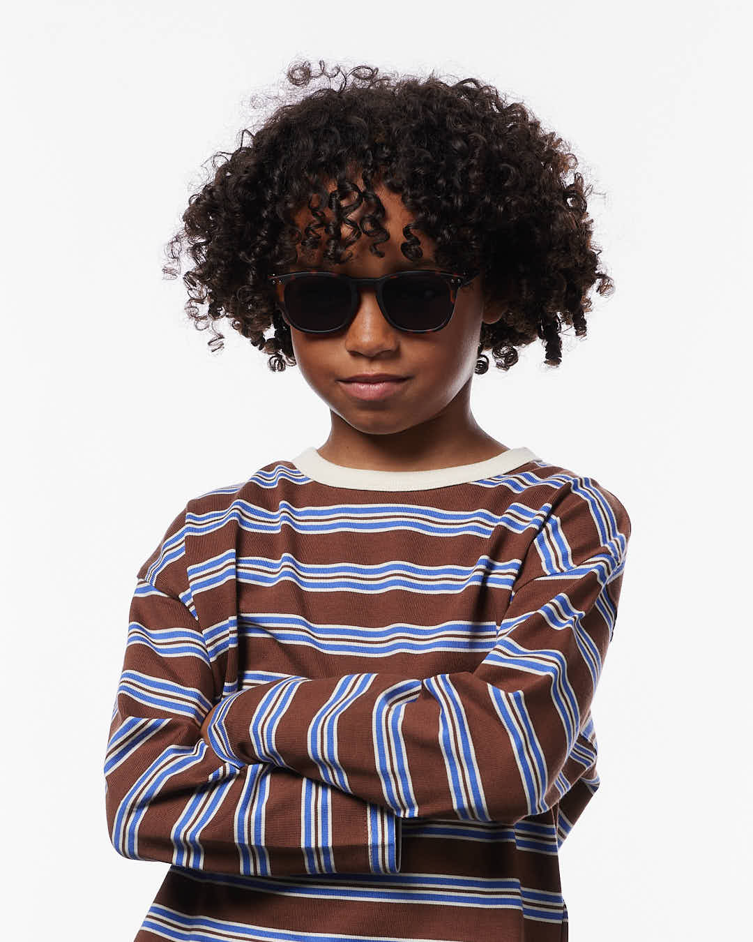 Trendy CHILD 5-7 Y glasses #e Tortoise Trapeze - Izipizi