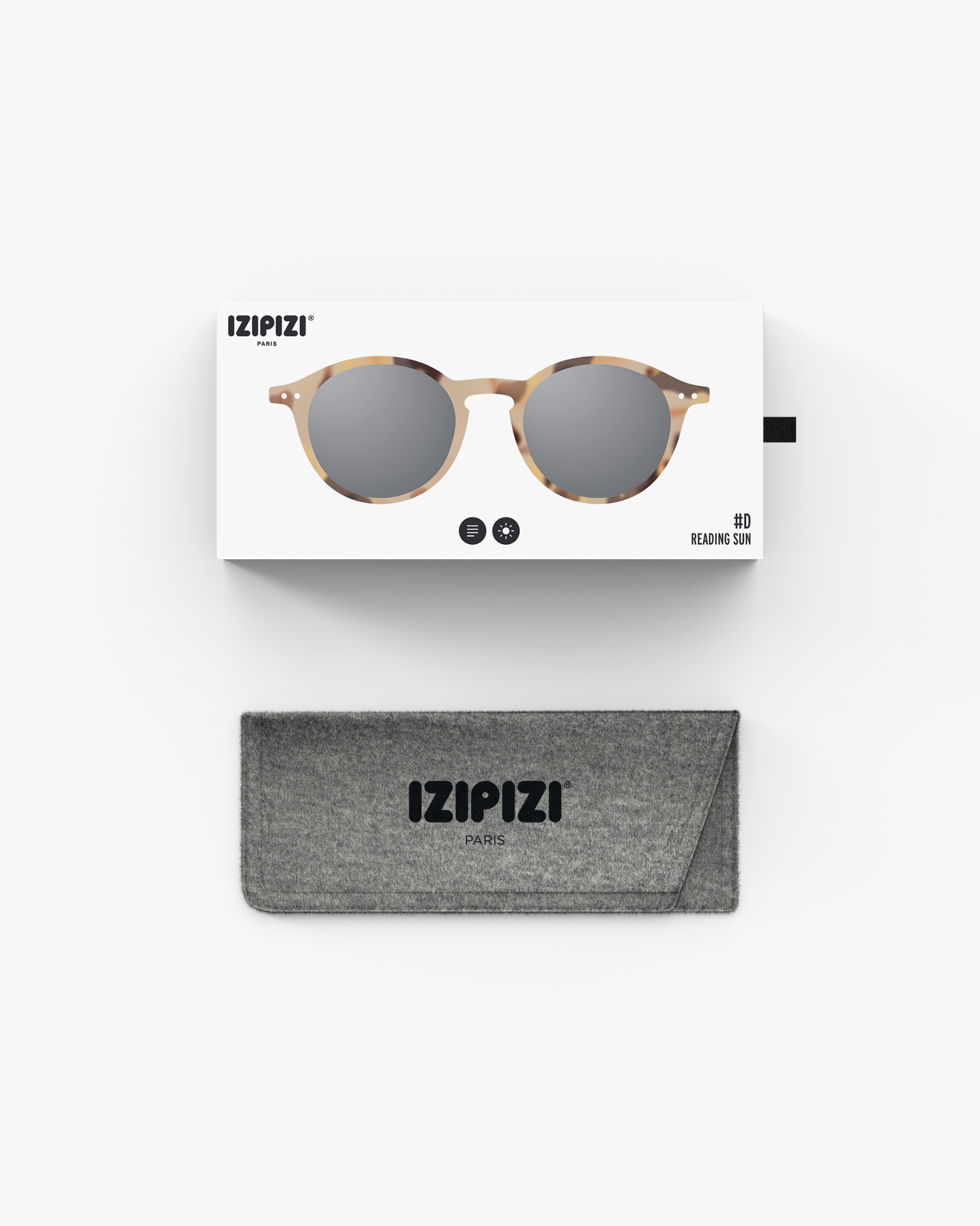 Brille #D Light Tortoise Pantos Beige - Izipizi