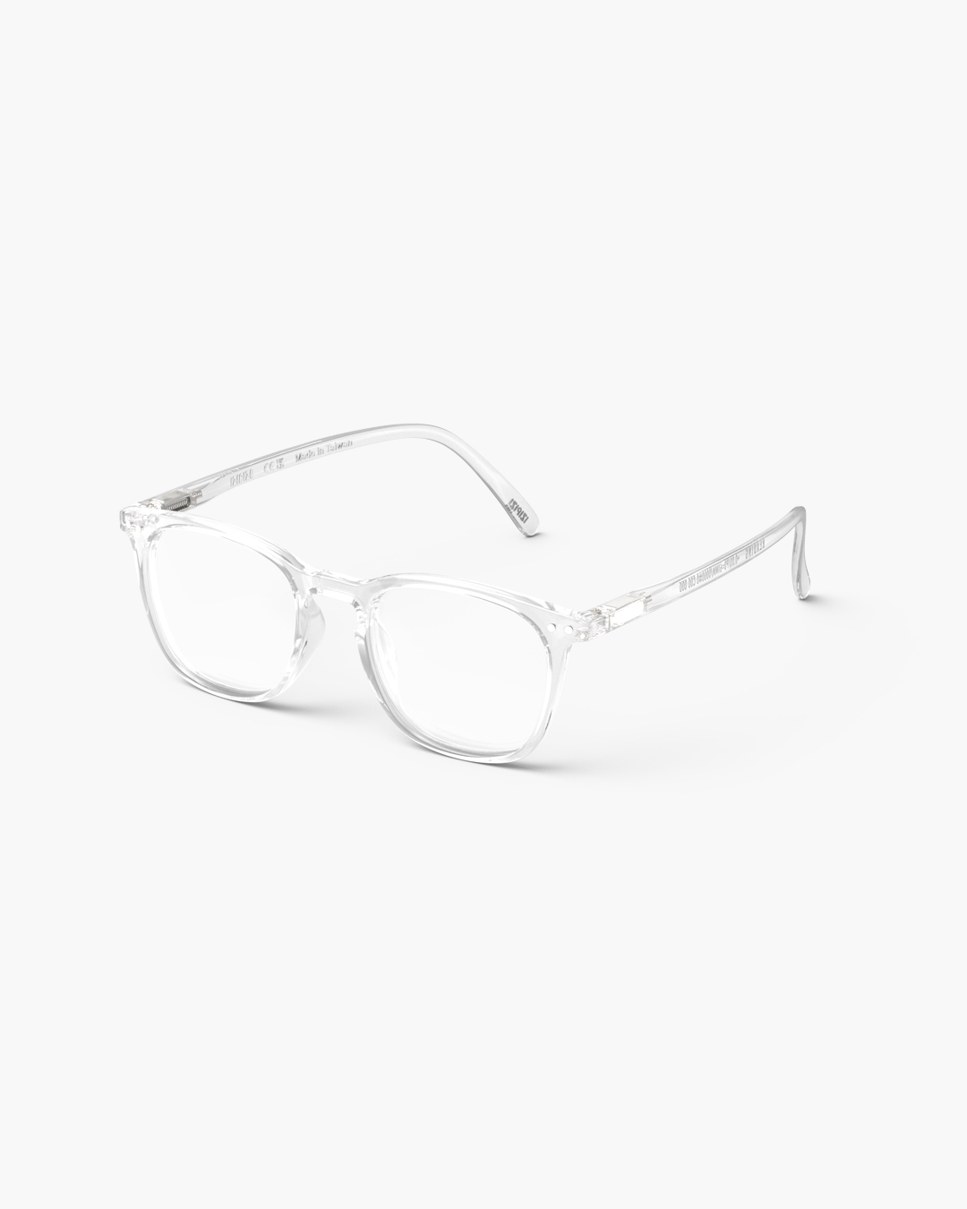 Lunette #E Crystal Trapèze Blanc à la mode - Izipizi