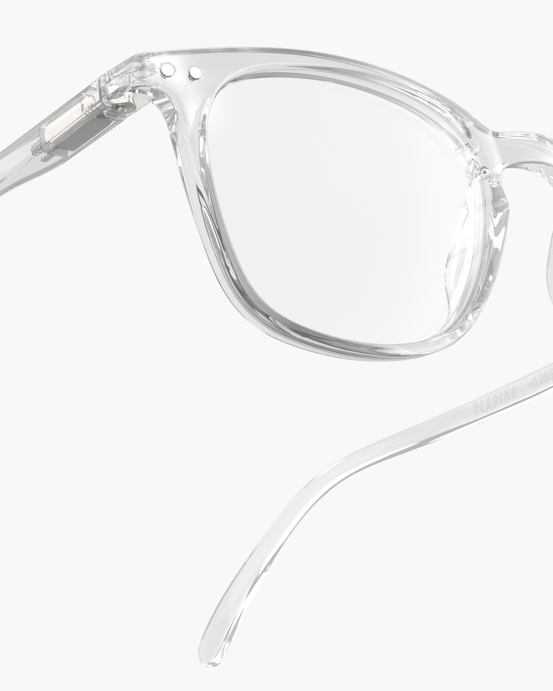 Lunette #E Crystal Trapèze Blanc à la mode - Izipizi