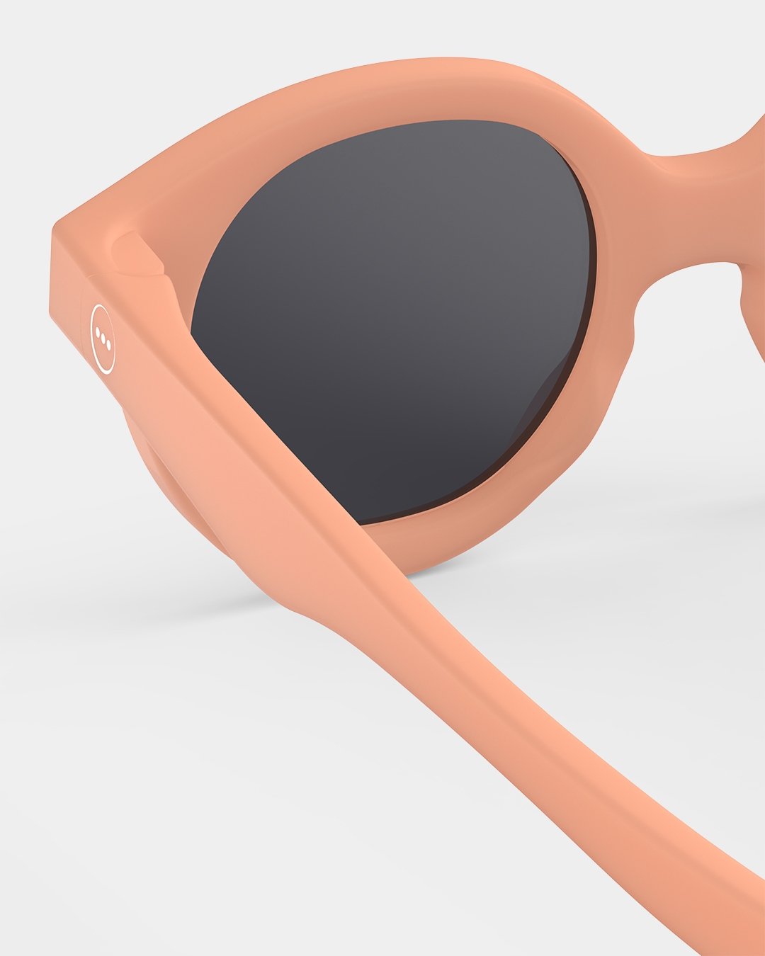 Lunette #c Apricot Carré Orange à la mode - Izipizi