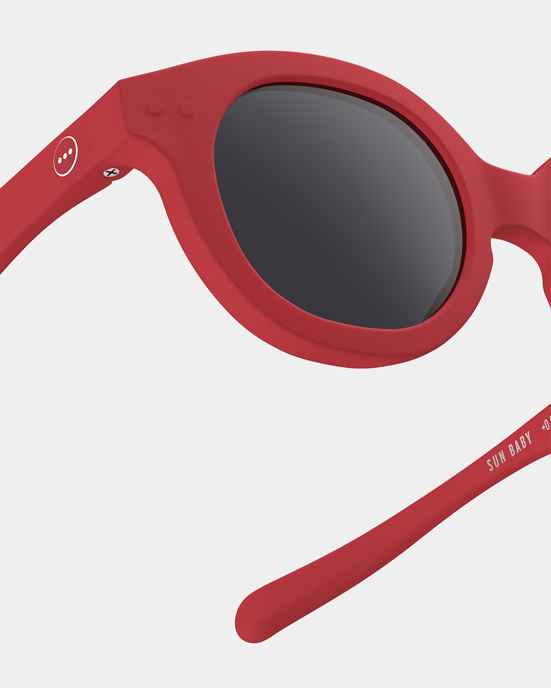 Lunette #c Red Carré Rouge à la mode - Izipizi