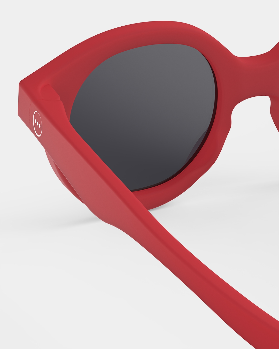 Lunette #c Red Carré Rouge à la mode - Izipizi