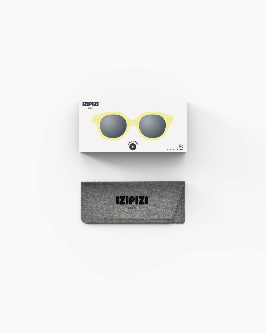 Trendy BABY glasses #c Lemonade Square - Izipizi