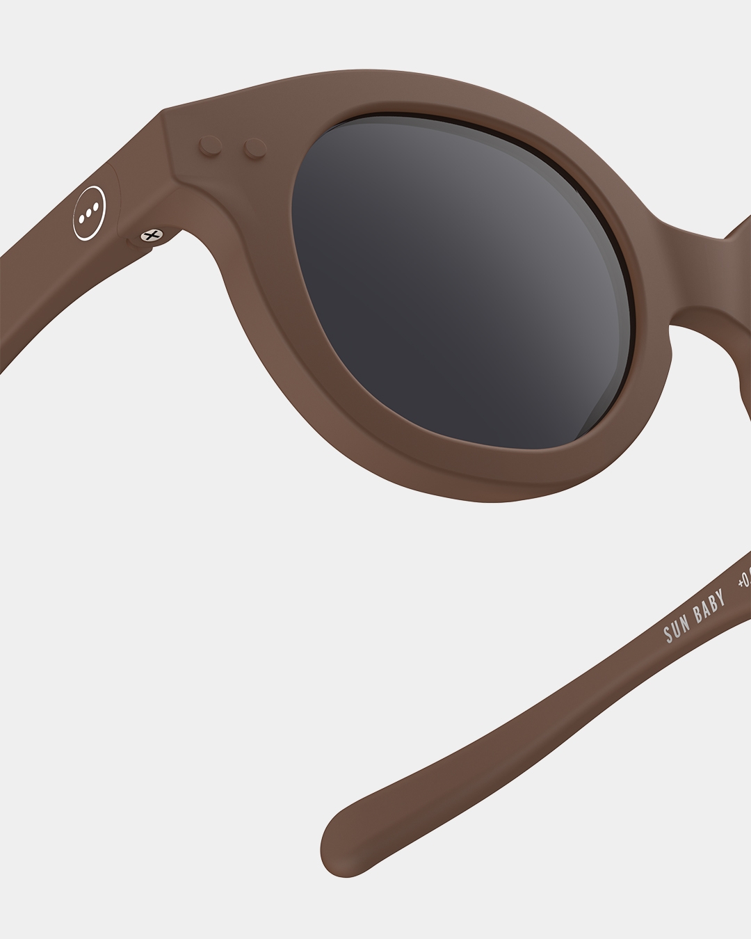 Gafas #c Chocolate Cuadrado Negro - Izipizi