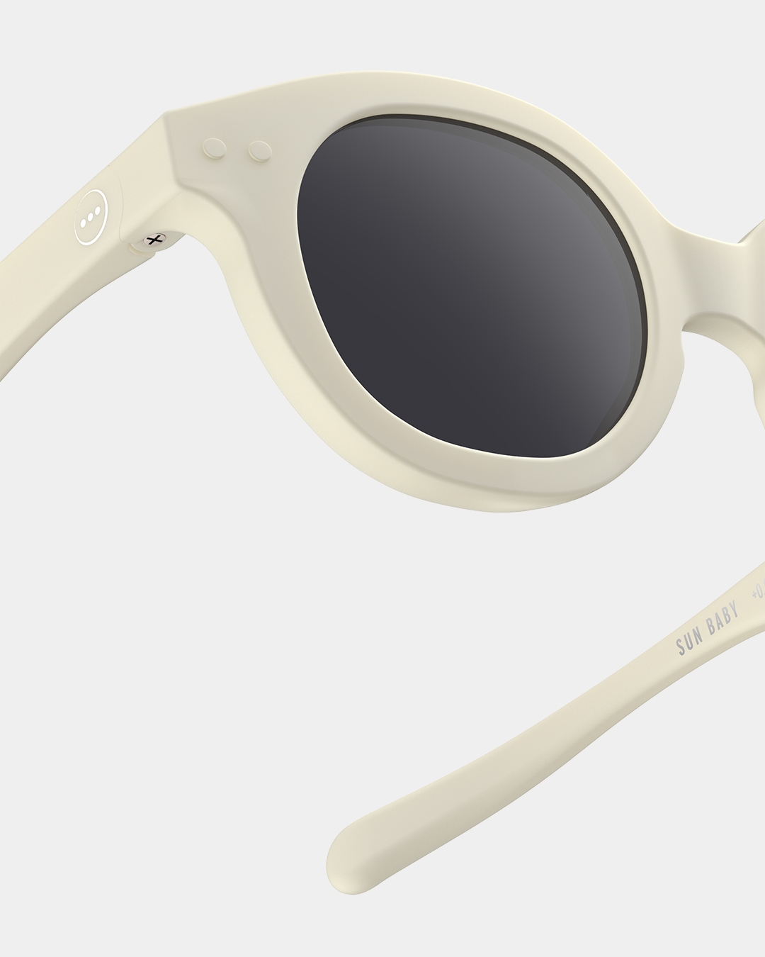 Lunette #c Milk Carré Blanc à la mode - Izipizi