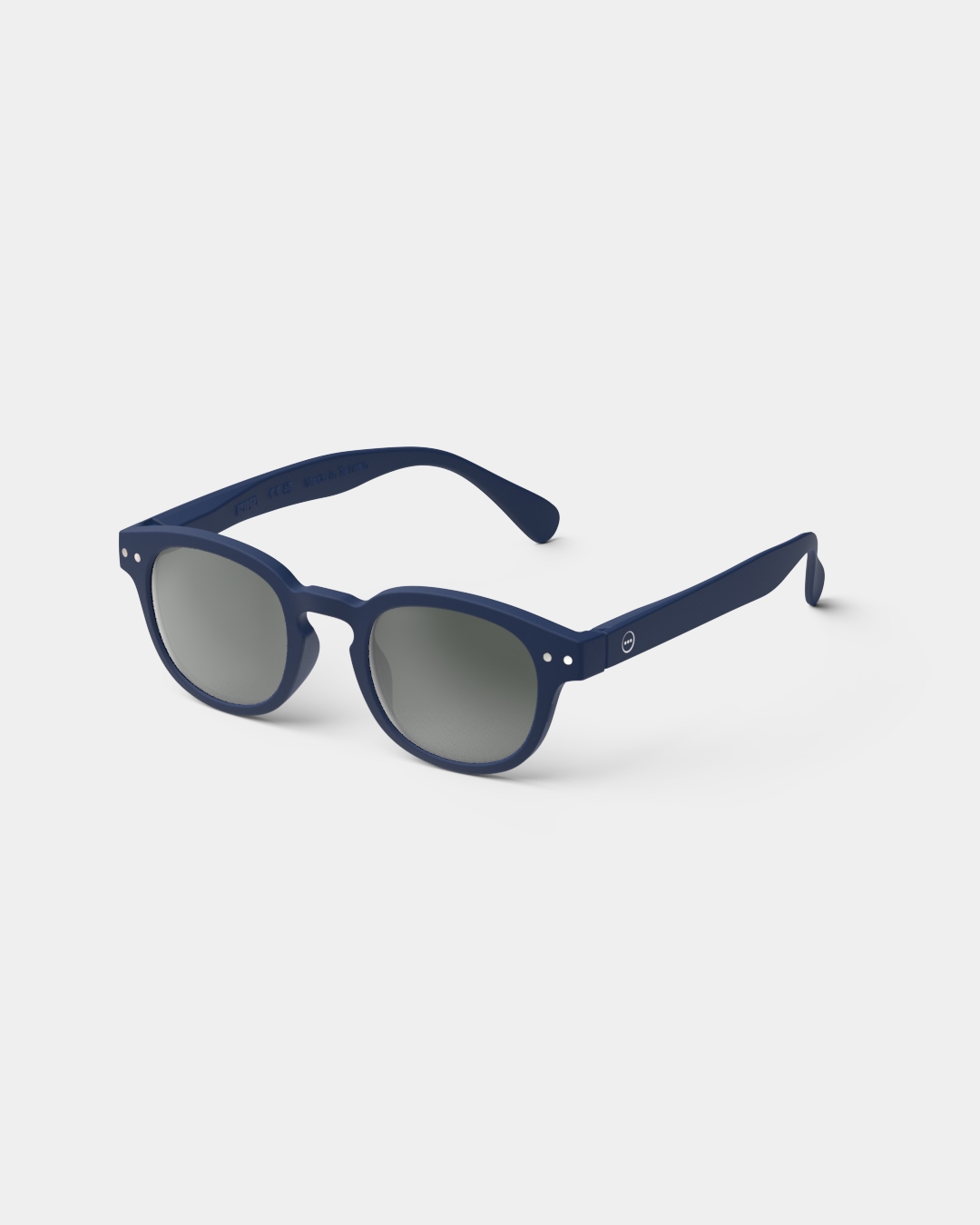 Lunette #c Navy Blue Carré Bleu à la mode - Izipizi