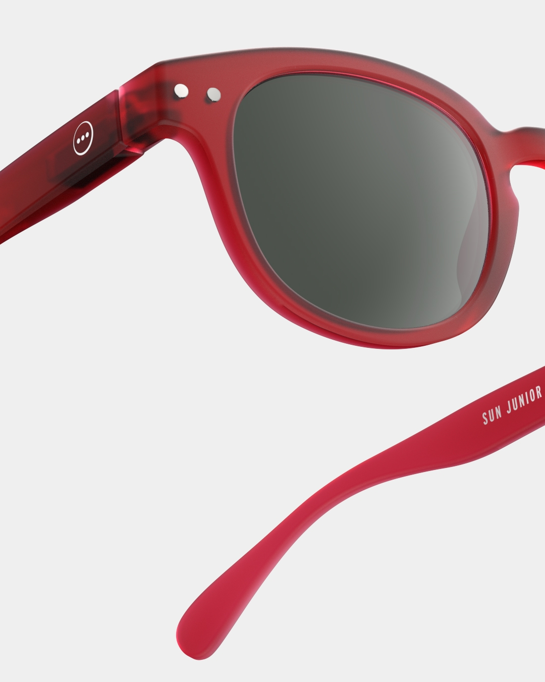 Lunette #c Red Carré Rouge à la mode - Izipizi