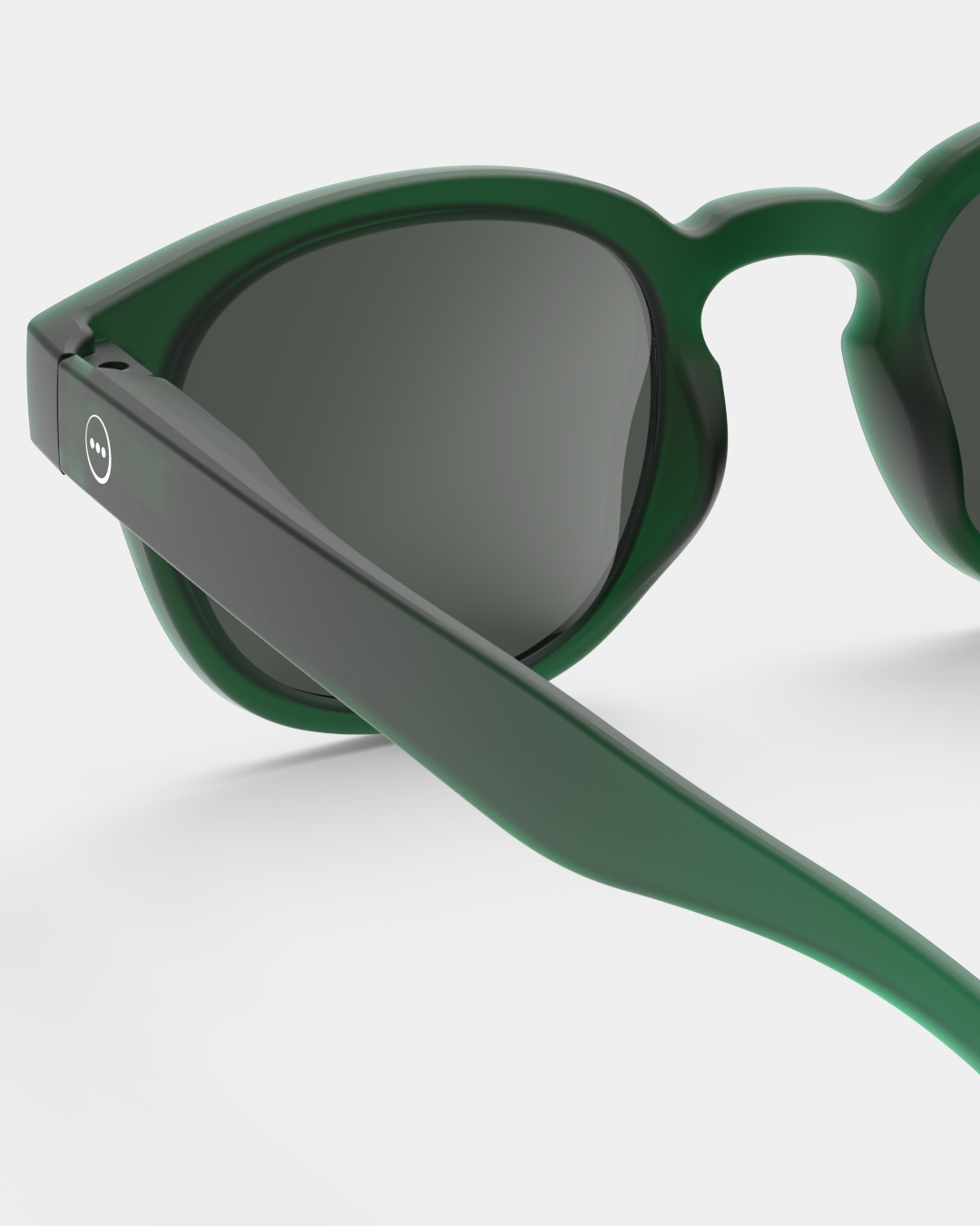 Trendy JUNIOR SUN glasses #c Green Square - Izipizi