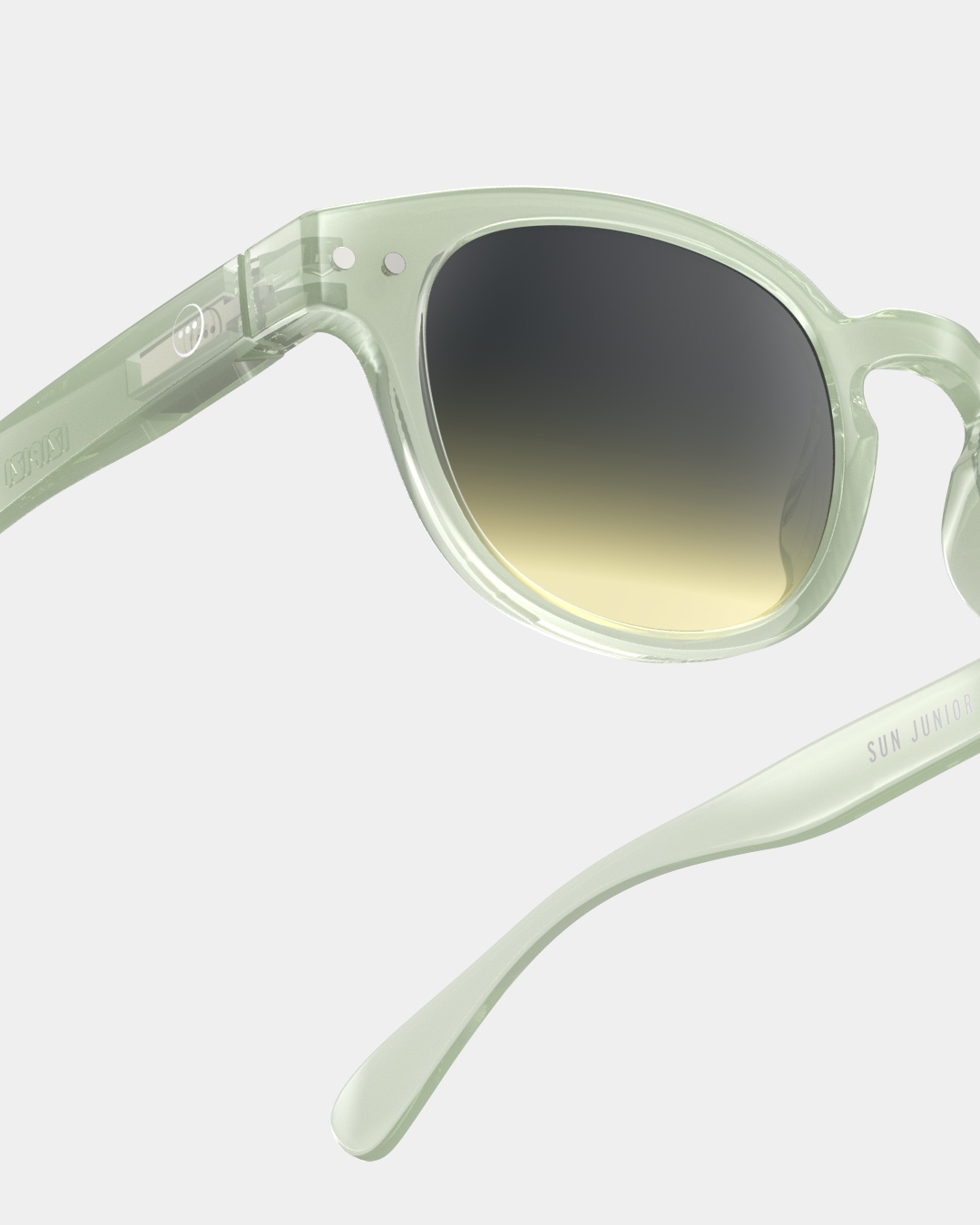 Brille #c Quiet Green Quadrat Grün - Izipizi