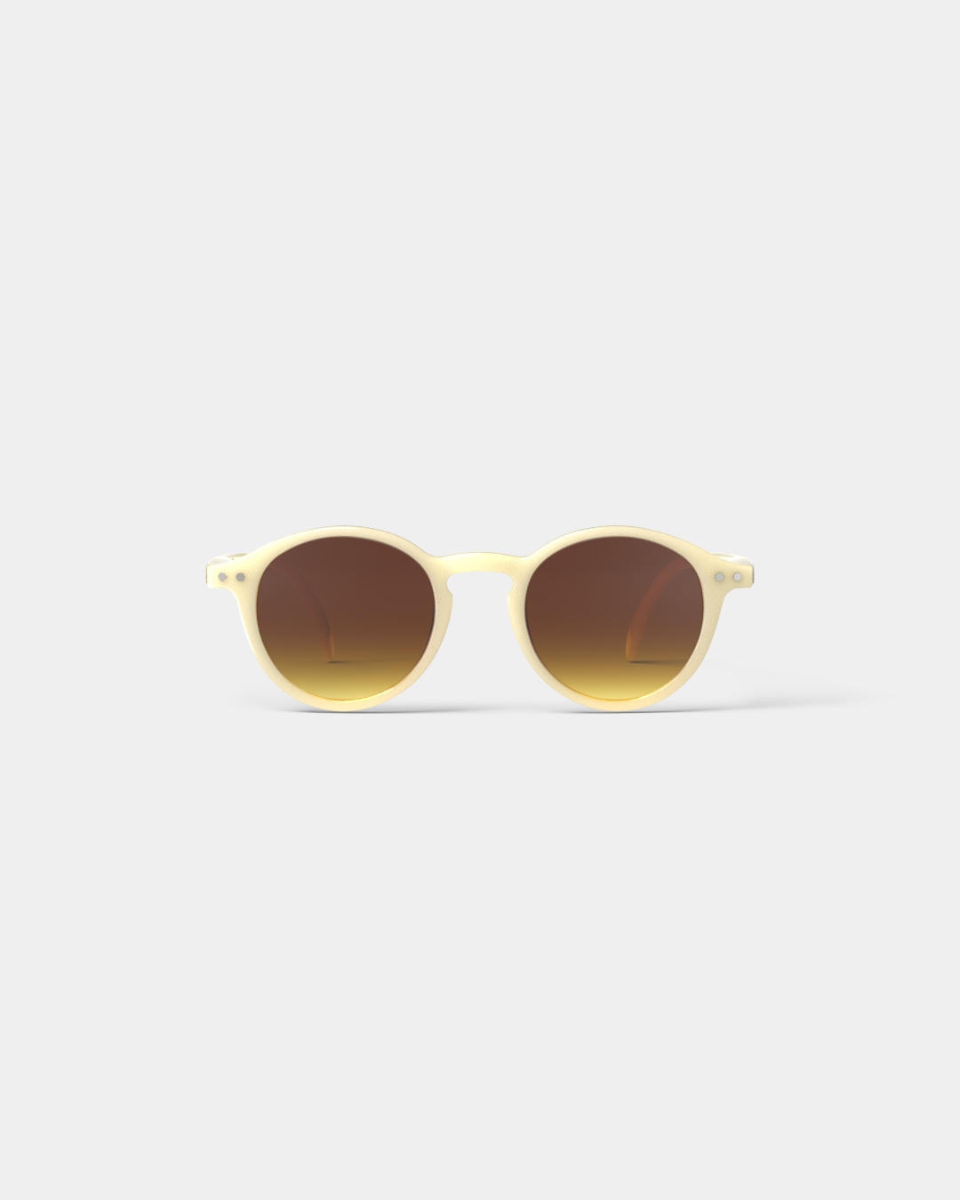 Lunette #d Glossy Ivory Pantos Jaune à la mode - Izipizi