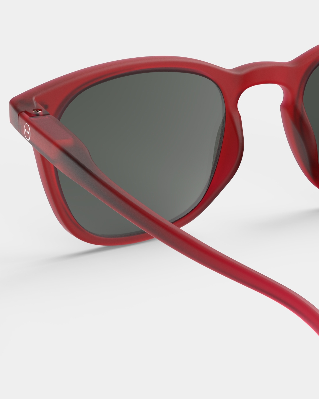 Lunette #e Red Trapèze Rouge à la mode - Izipizi