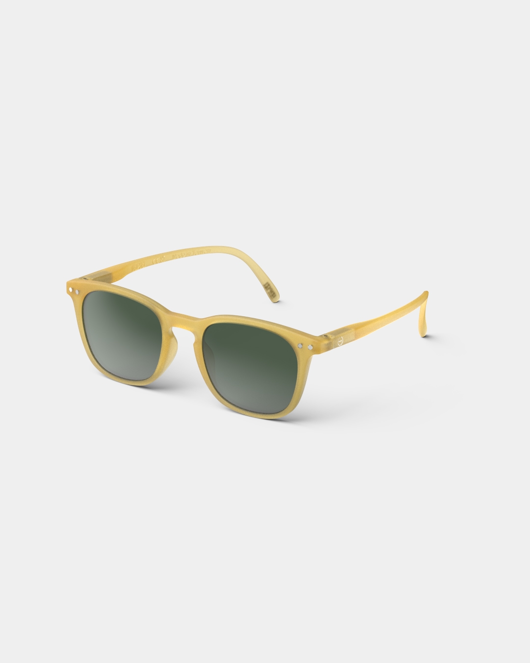 Trendy JUNIOR SUN glasses #e Yellow Honey Trapeze - Izipizi