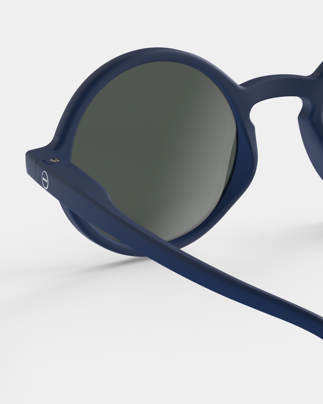 Lunette #g Navy Blue Ronde Bleu à la mode - Izipizi