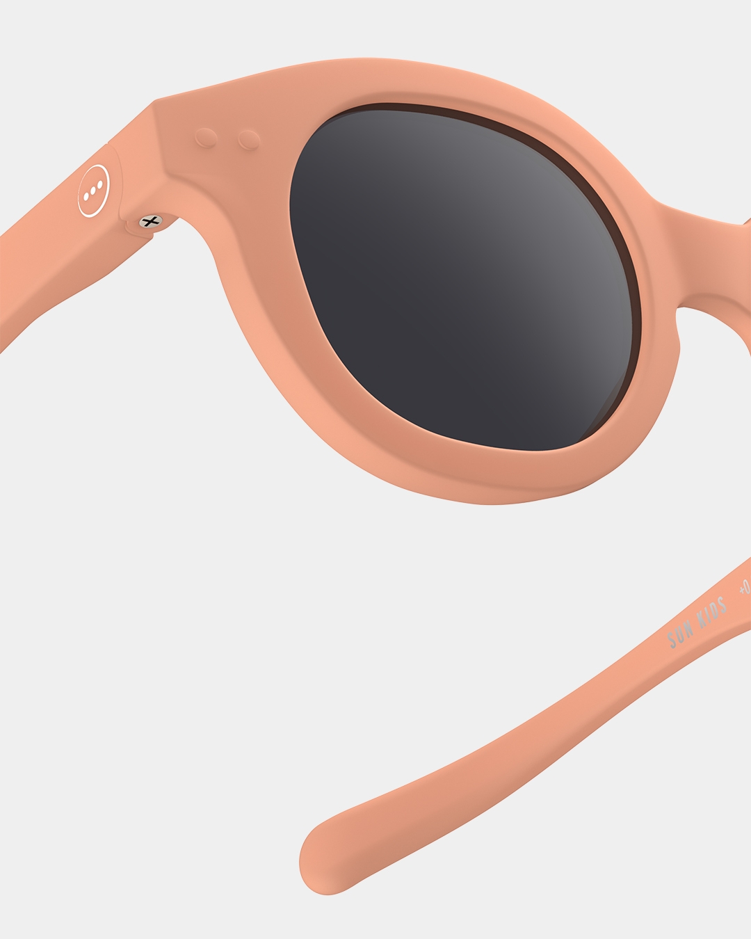 Lunette #c Apricot Carré Orange à la mode - Izipizi