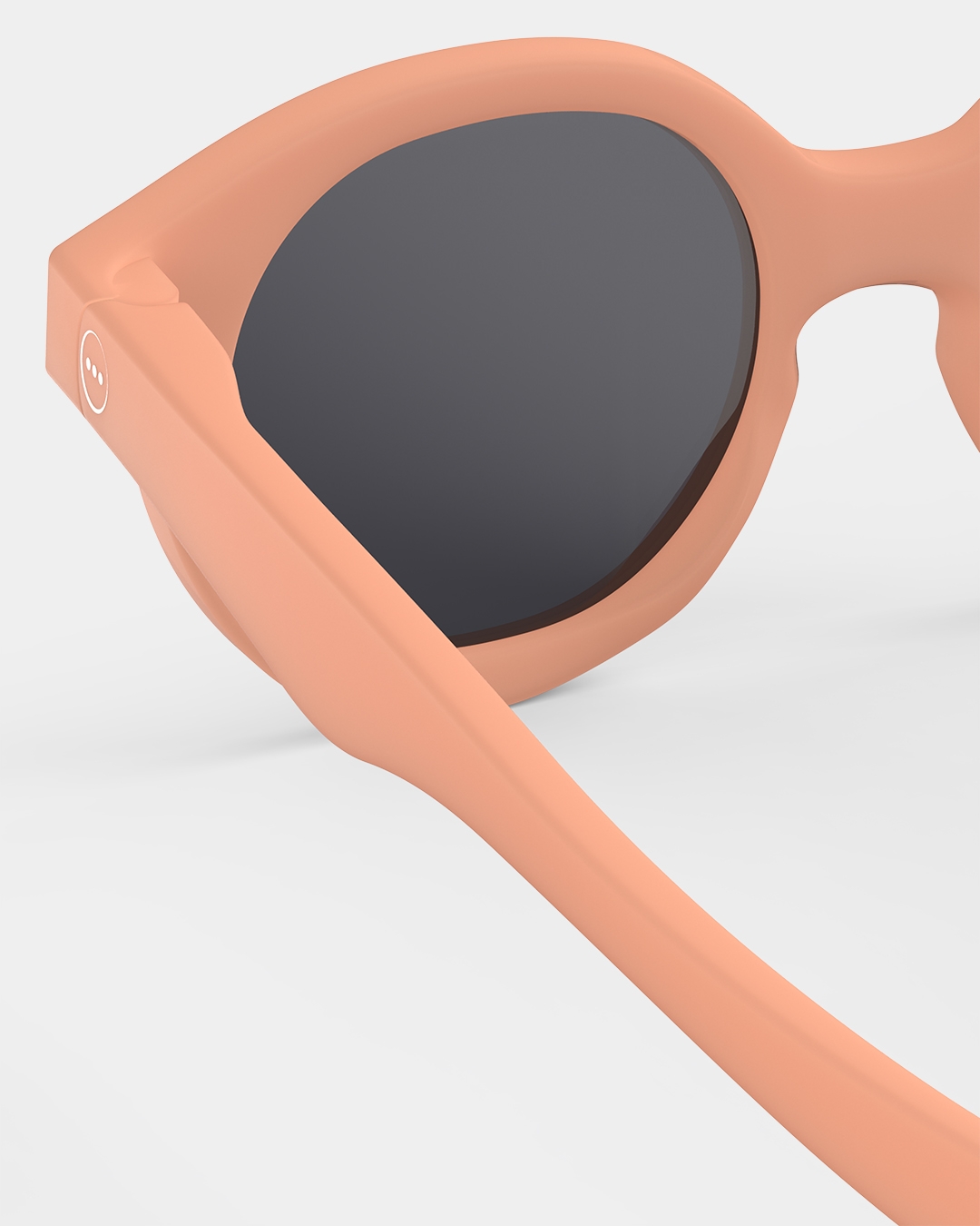Lunette #c Apricot Carré Rose à la mode - Izipizi