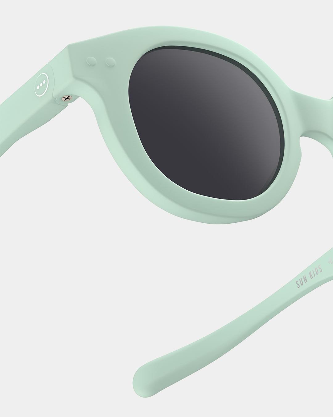 Lunette #c Aqua Green Carré Vert à la mode - Izipizi