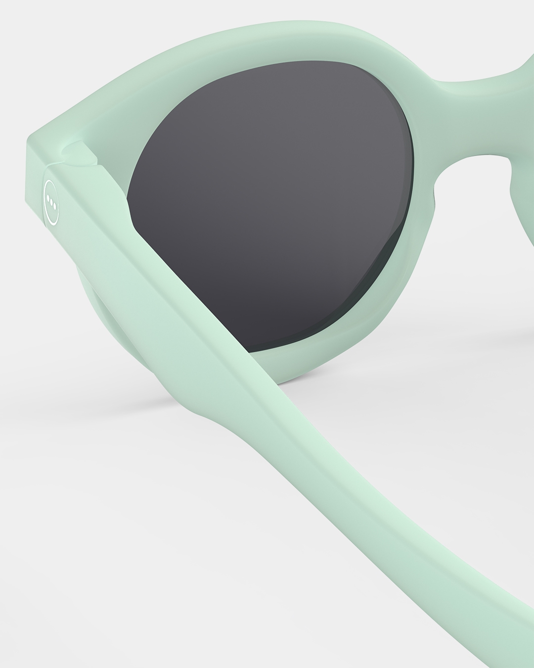 Brille #c Aqua Green Quadrat Schwarz - Izipizi