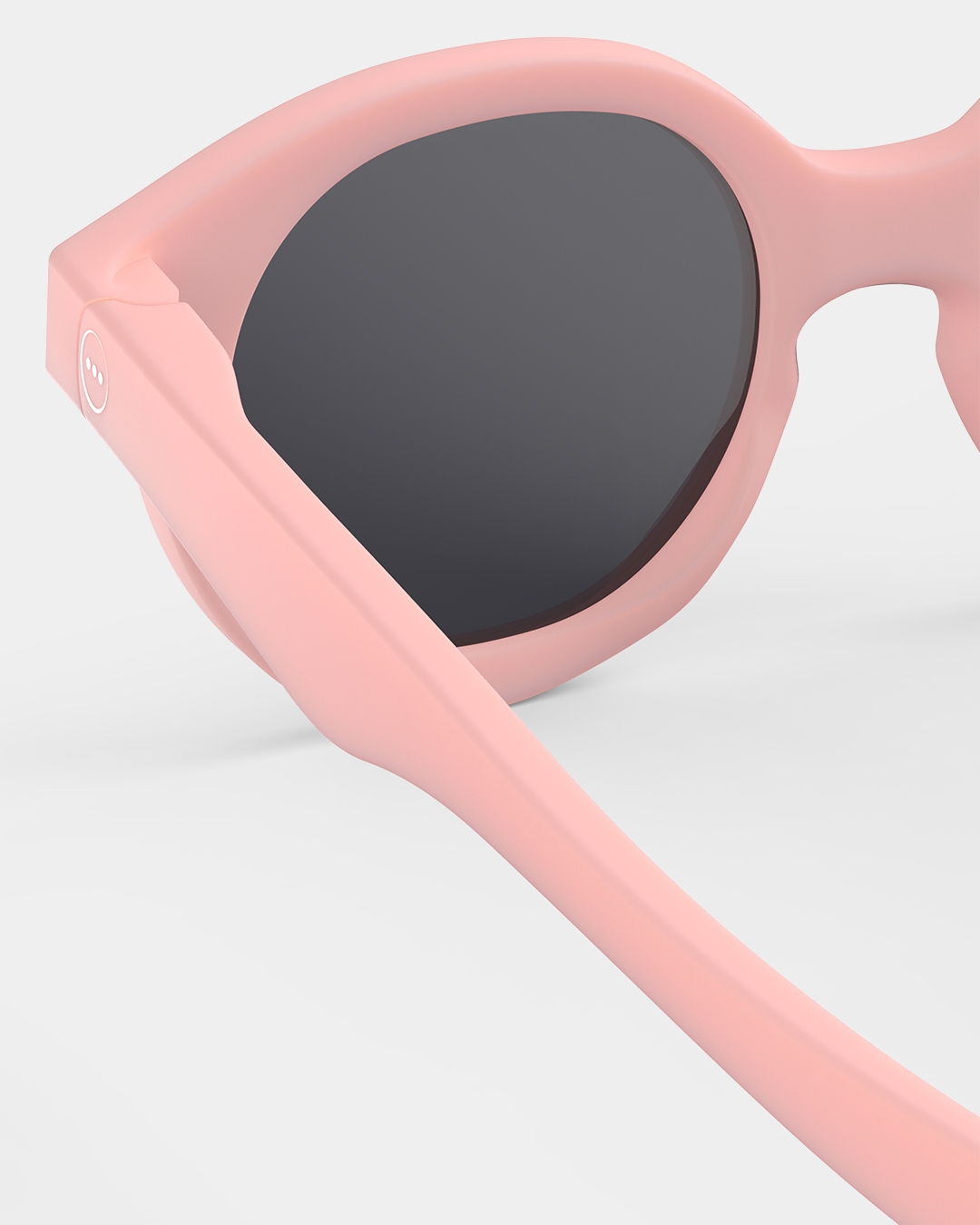 Lunette #c Pastel Pink Carré Noir à la mode - Izipizi