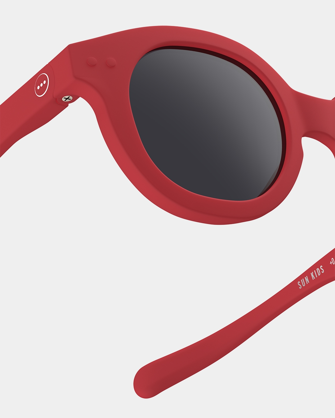 Lunette #c Red Carré Rouge à la mode - Izipizi