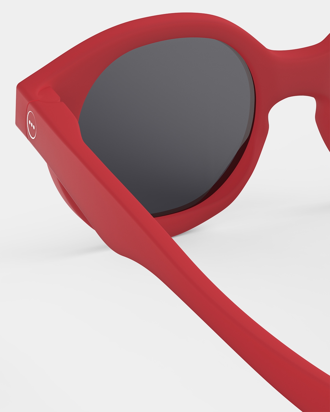 Lunette #c Red Carré Rouge à la mode - Izipizi