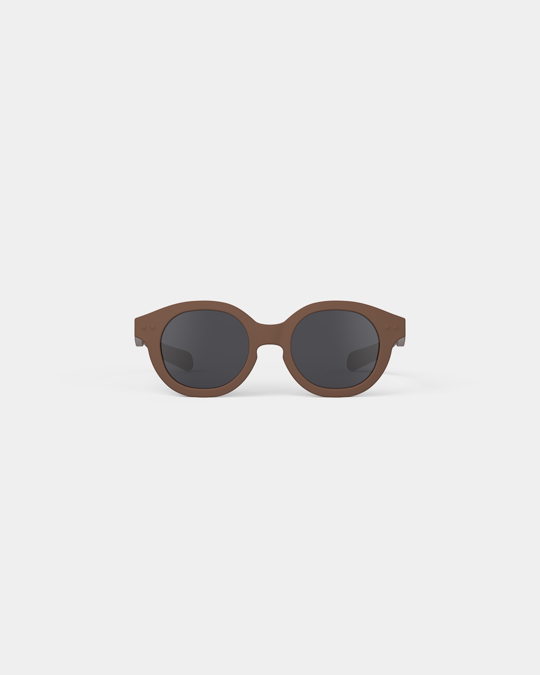 Lunette #c Chocolate Carré Marron à la mode - Izipizi