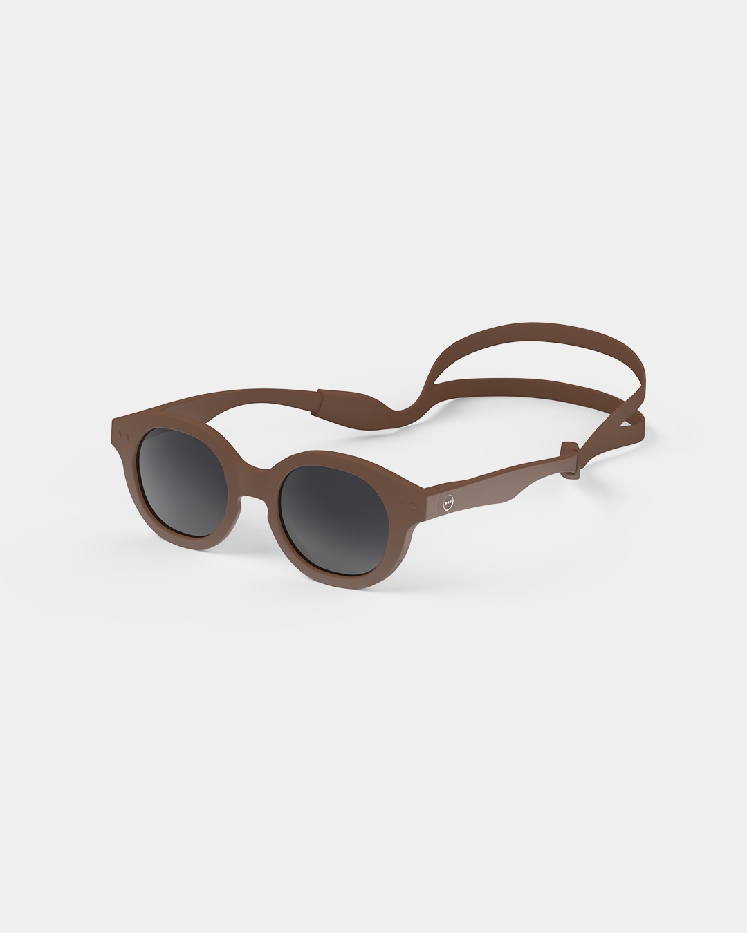 Lunette #c Chocolate Carré Marron à la mode - Izipizi