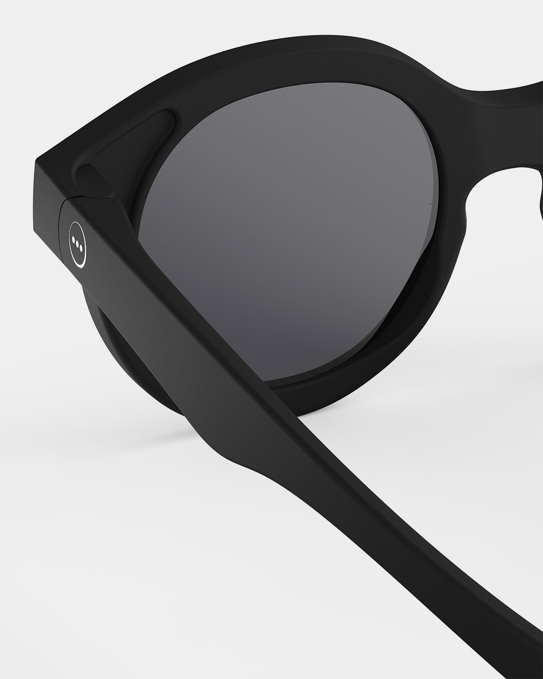 c Black Trendy Square Black glasses IZIPIZI