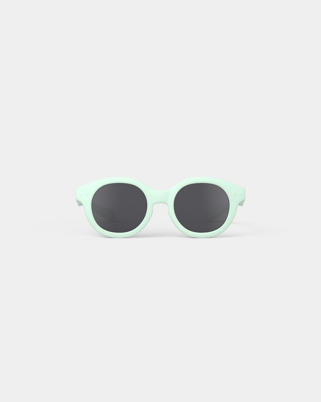 Lunette #c Aqua Green Carré Vert à la mode - Izipizi