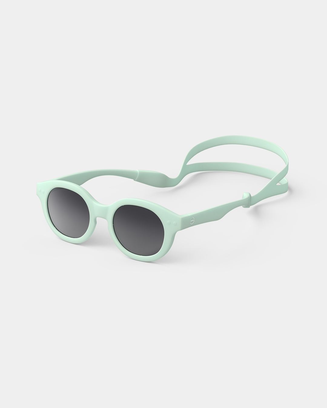 Lunette #c Aqua Green Carré Noir à la mode - Izipizi