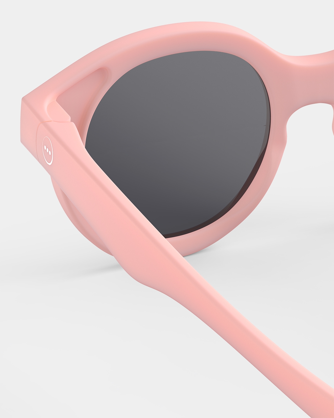 Lunette #c Pastel Pink Carré Noir à la mode - Izipizi