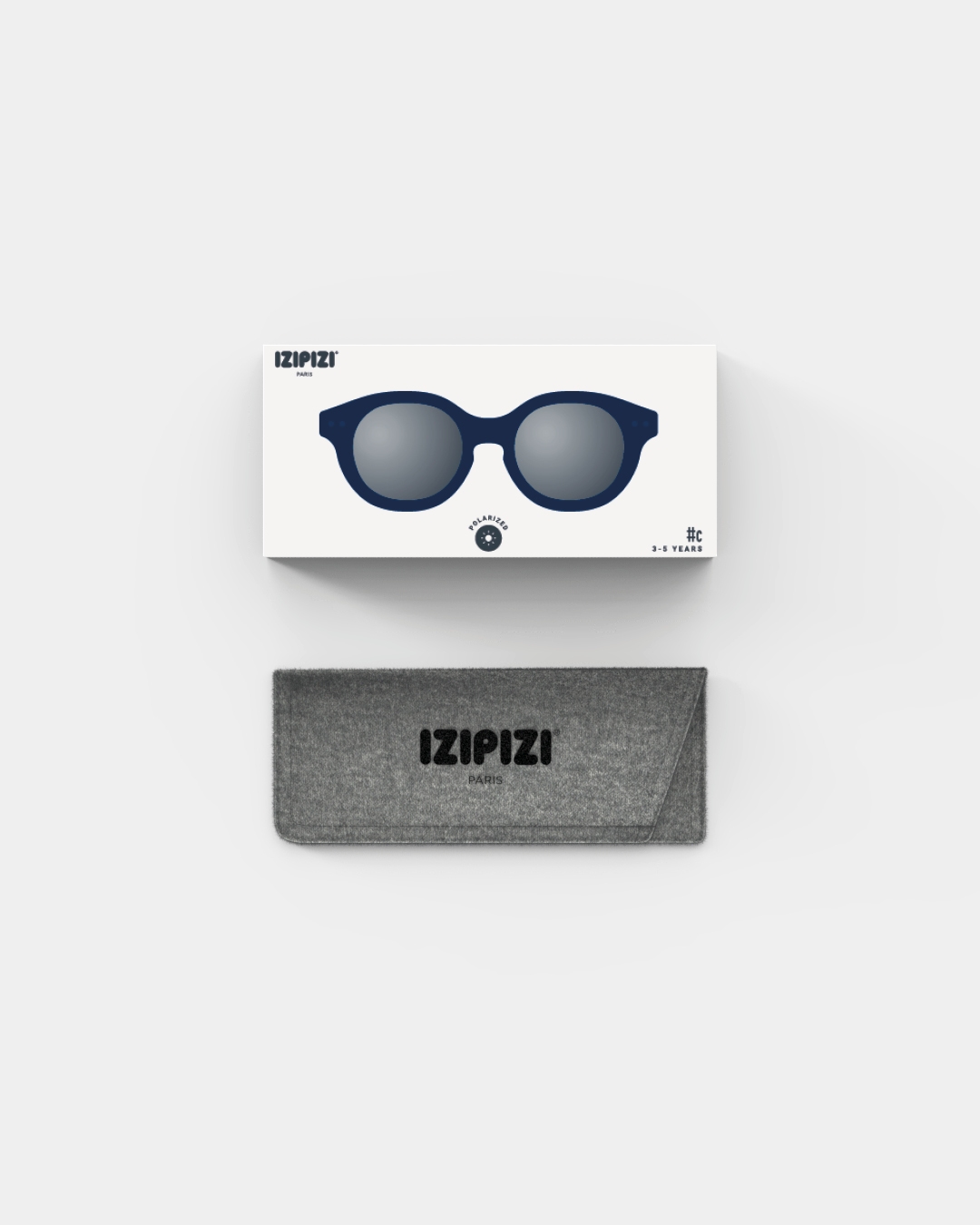 Gafas #c Denim Blue Cuadrado Negro - Izipizi