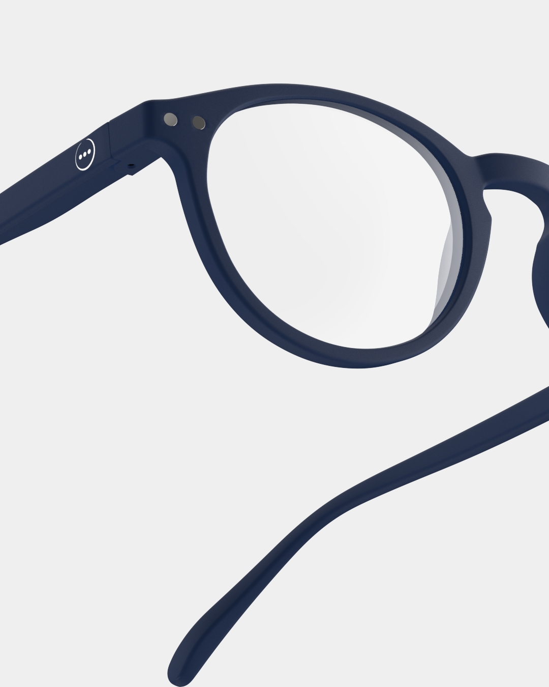 Brille #A Navy Blue Pantos Blau - Izipizi