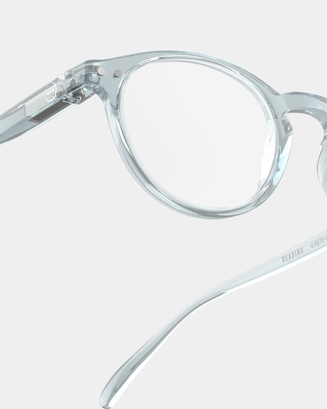 Trendy READING glasses #A Frozen Blue Pantos - Izipizi