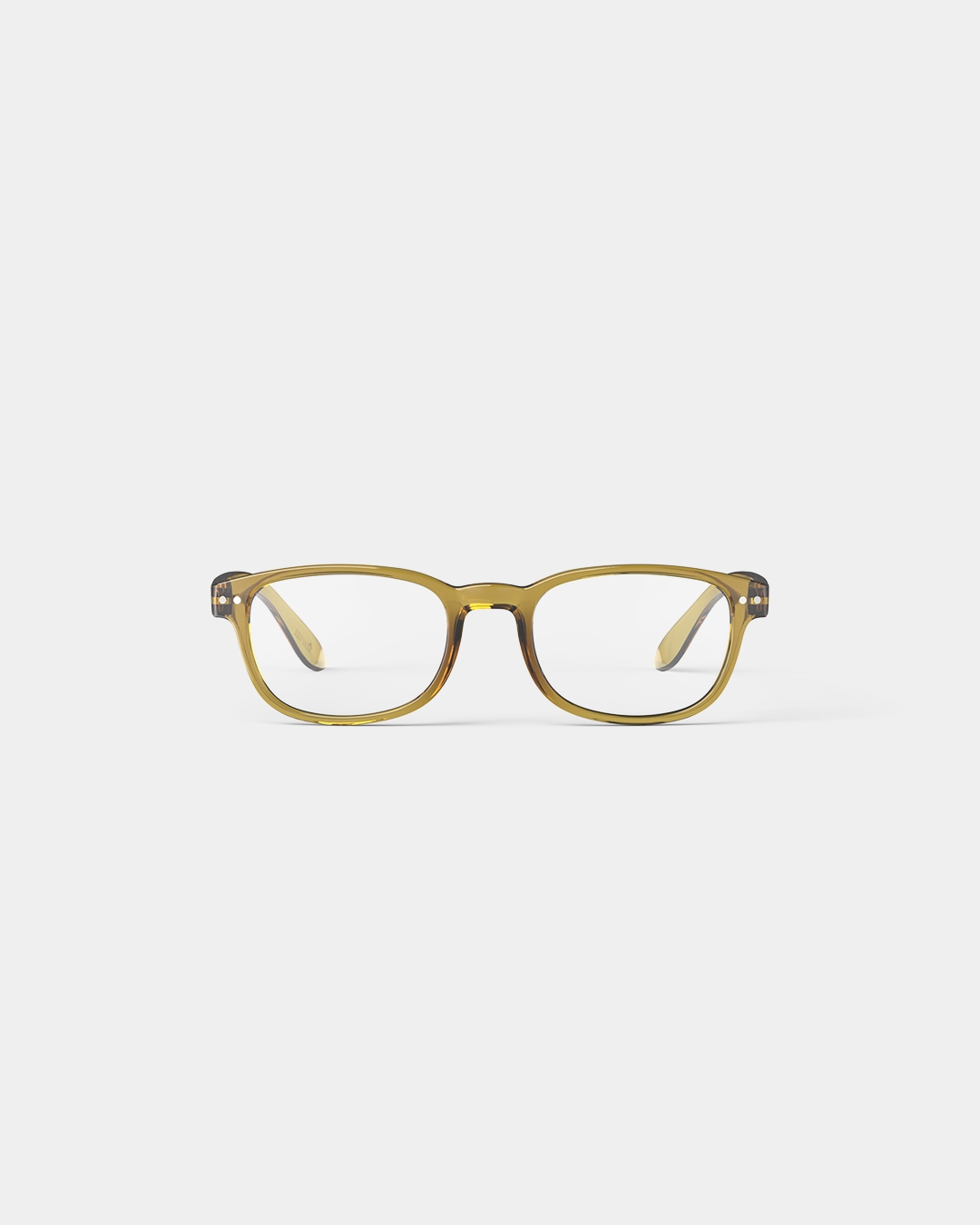 Brille #B Golden Green Rechteckig Grün - Izipizi