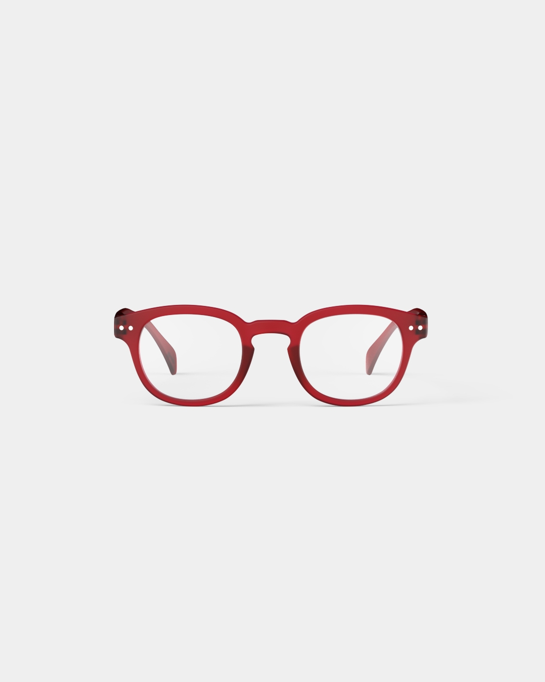 Trendy READING glasses #C Red Square - Izipizi