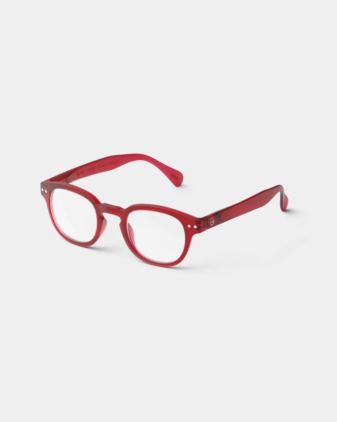 Brille #C Red Quadrat Rot - Izipizi